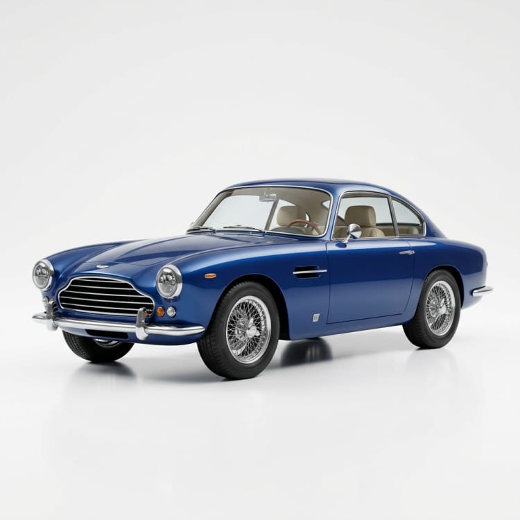 Auto elettrica in stile vintage