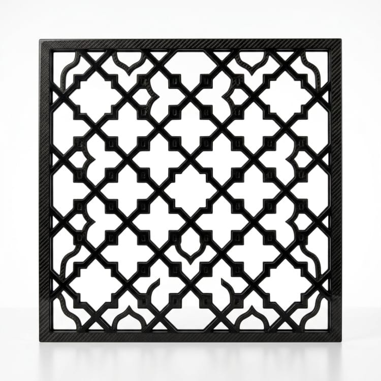 Pannello schermante decorativo in vetroresina