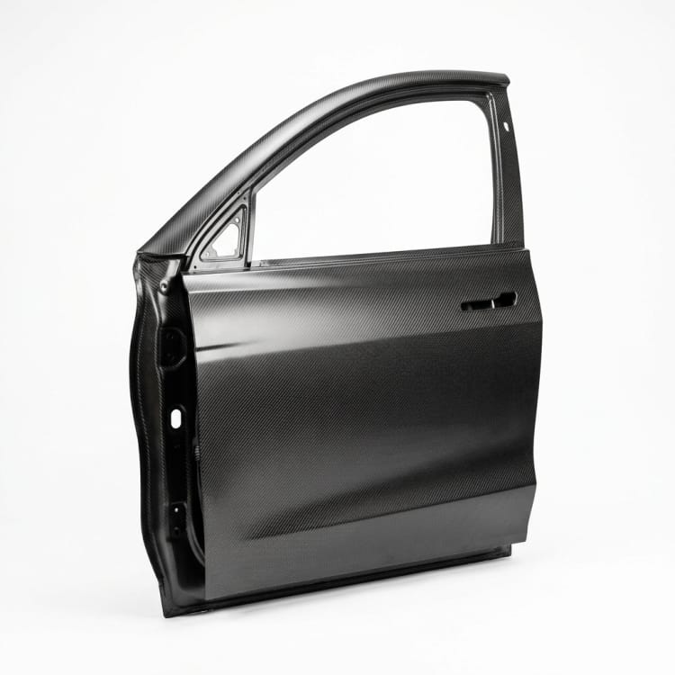 Scocca porta per veicolo elettrico in vetroresina
