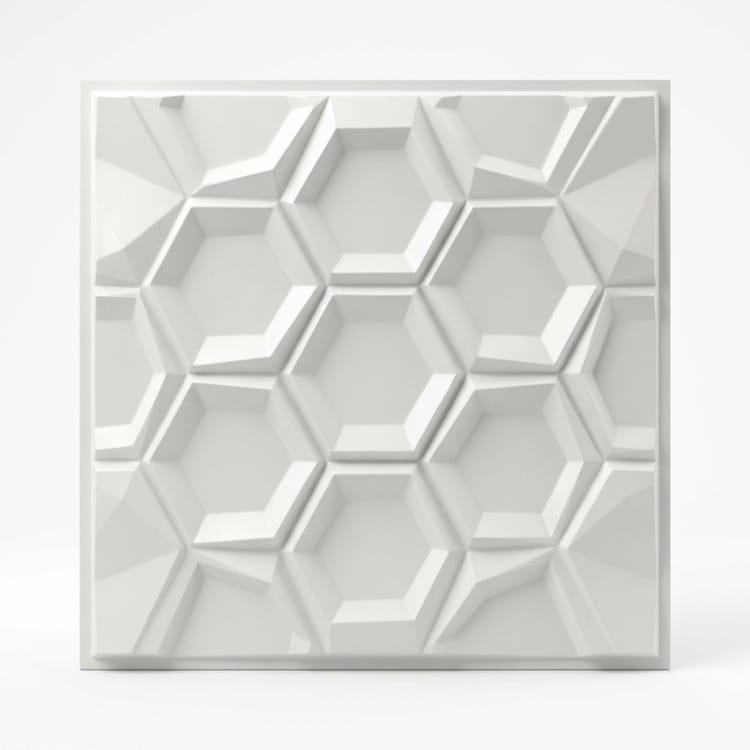 Pannello decorativo per parete esterna in vetroresina