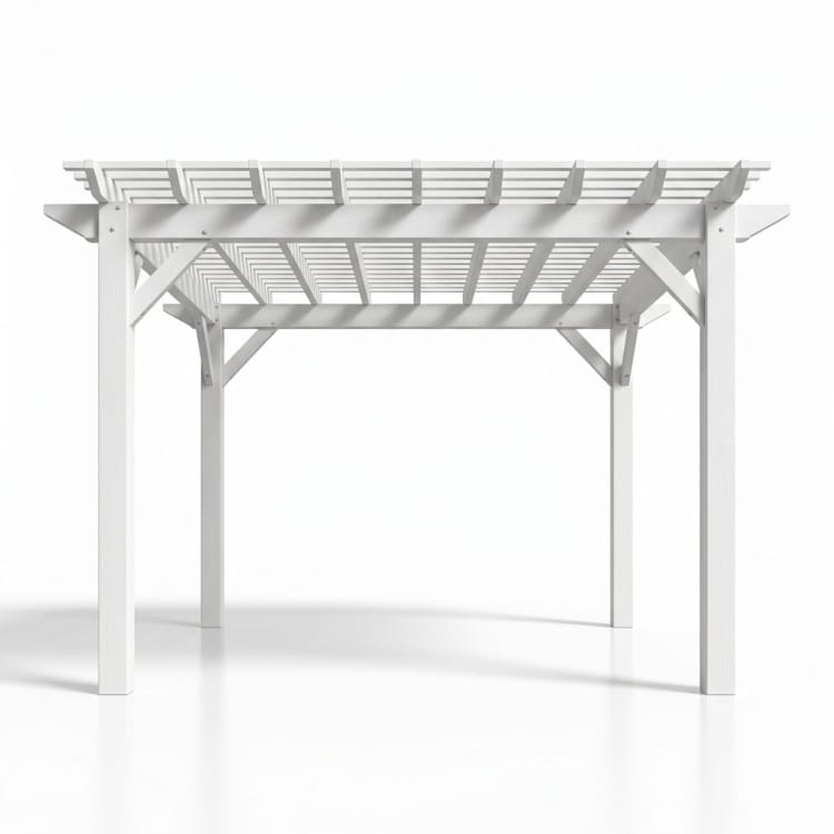 Pergola da giardino in vetroresina