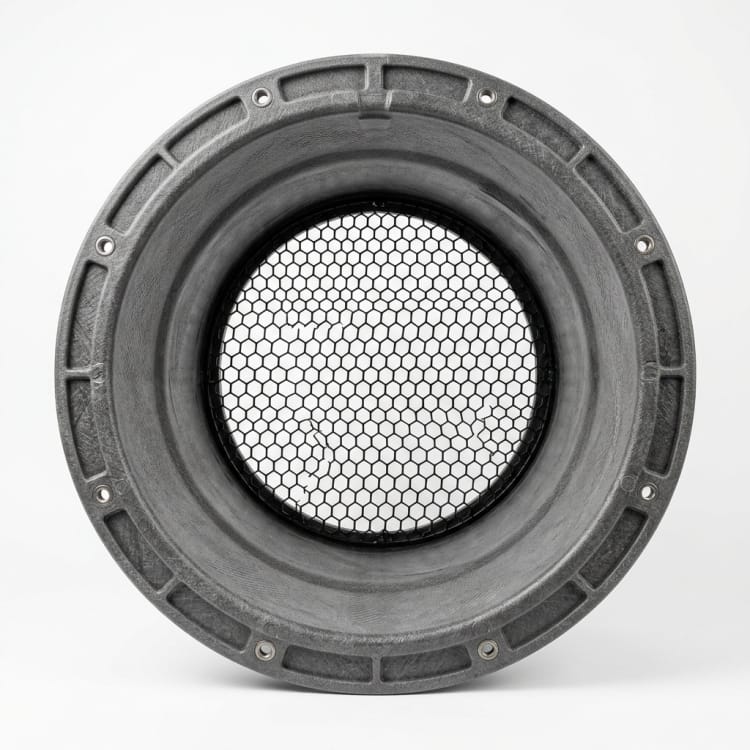 Carenatura per ventilatore industriale in vetroresina