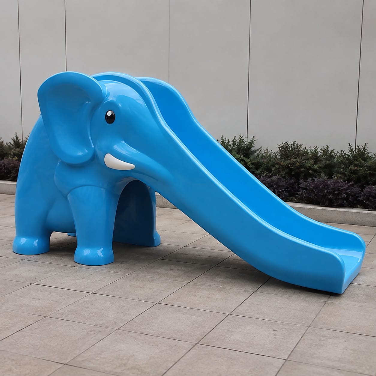 Scivolo elefante per bambini in vetroresina