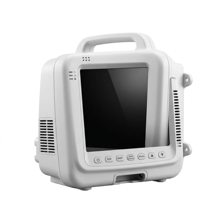 Involucro per monitor paziente in vetroresina