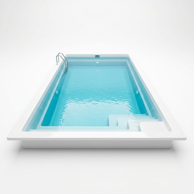 Piscina interna per villa
