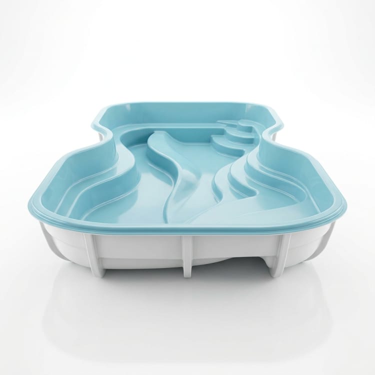 Vasca per piscina a onde